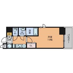 天満橋駅 徒歩4分 8階の物件間取画像